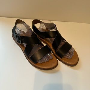 Franco Sarto black sandals
